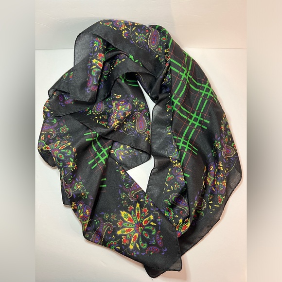 Glentex Paisley And Floral Scarf - Picture 2 of 5